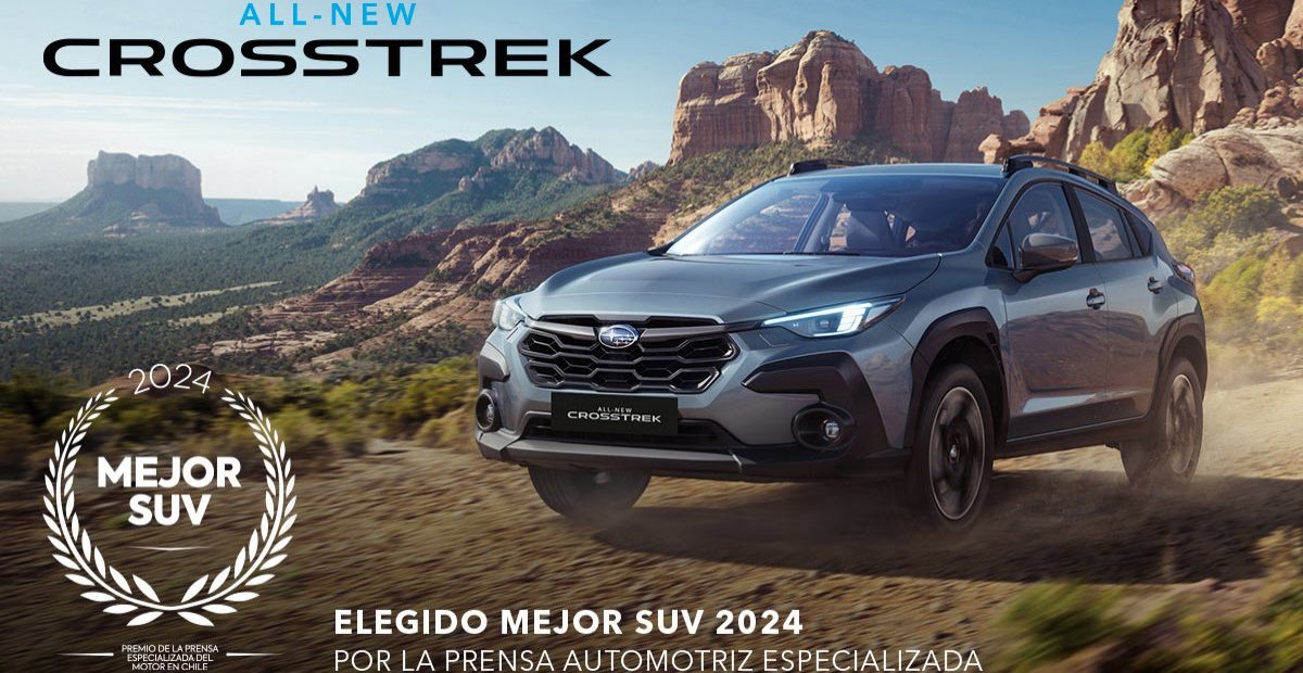 Subaru All New Crosstrek, escogido “Mejor SUV del Año 2024”
