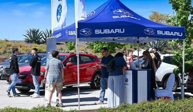 Subaru outdoor evento